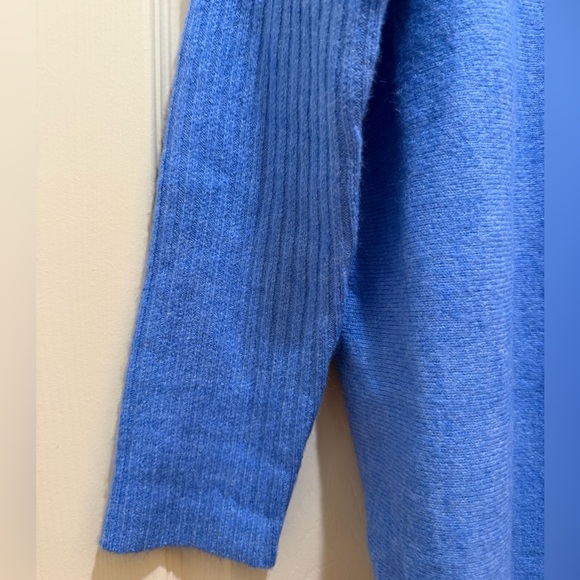 NWT Lilly Pulitzer Arna Sweater Heathered Abaco Blue– Beautiful Size Large - Picture 5 of 14